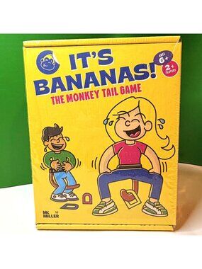 It’s Bananas! Monkey Tail Game McMiller 2022 Fun Family Party Game New Sealed